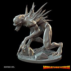 nothic stl_1.jpg Juego Nothic Miniatura