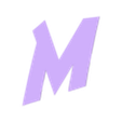MM.stl STL file Letters and Numbers Indiana Jones Letters and Numbers | Logo・Model to download and 3D print