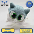31.png ARTICULATED FLEXI SQUIRREL MFP3D -NO SUPPORT - PRINT IN PLACE - SENSORY TOY-FIDGET