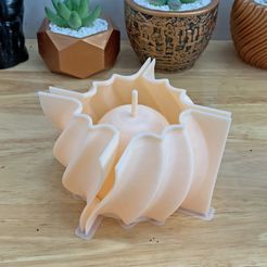 Wave-plant-pot-mold-2.jpg STL file Wave plant pot mold・3D printing idea to download