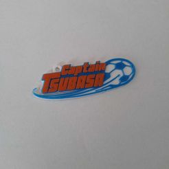 Captain-Tsubasa.jpg Fichier STL Porte-clés Captain Tsubasa Anime・Objet imprimable en 3D à télécharger