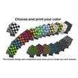 11.jpg Cube Chess Board - Printable 3d model - STL files - Type 2
