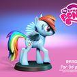 My-Little-Pony-Friendship-is-Magic-Rainbow-Dash1.jpg Little Pony: Friendship is Magic - Rainbow Dash - 3D Print