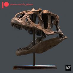 quadrato_artstation-copia.jpg 3D file Allosaurus skull・3D printable model to download