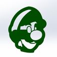 Luigi-Testa3.jpg Mario & Luigi Bros cookie cutter