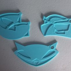 Sly-Cooper-Gang.jpg 3D-Datei Sly Cooper Gang Logo's Schlüsselanhänger・3D-druckbare Vorlage zum herunterladen