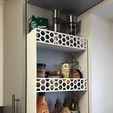 IMG_1016.JPG Big Rack with Hexagonal Pattern and Wall Mount for household & kitchen SPICE