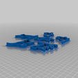 full_set.png STL-Datei Thinner cat cookie cutters - 6 pack kostenlos・Design zum 3D-Drucken zum herunterladen