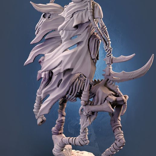 🎲 DEATH RIDER ( FOUR HORSEMEN )・ STL File for ・Cults