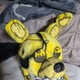 1000004844.jpg FNAF Movie Wearable Mask Springbonnie/Yellow Rabbit from movie Five Nights At Freddys Easy To Install Ears and Jaw