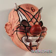 SHAWN-3.png Shawn Crahan Mask, Clown mask "Slipknot"