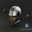 Mando-Spartan-Halo-Based-Exploded.jpg Mando Spartan Helmet - Halo Based - 3D Print Files