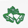 bell_xmas.PNG Cookie Cutter Mistletoe Bell Christmas Cookie Cutter Bells with Mordago XMAS