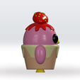 Strawberry3.png Strawberry Penguin Adopt MeChristmas STL 3D Model Split Parts No Support Fanart