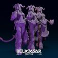 03.jpg Girl Tiefling Succubus Conjurin 2 version and Nude 3D print model