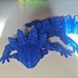 Very Cute Axolotl - Articulated - No Supports - Print in Place