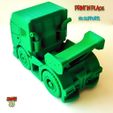 truck3.jpg Mechanical Racing Truck - print in place, no supports