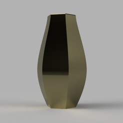JARRON1-vista-frontal.png Archivo STL gratis Jarron / Florero hexagonal・Plan para descargar y imprimir en 3D
