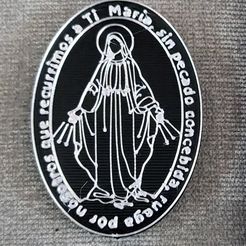 Archivo STL Medalla, San Benito, 📌・Plan de impresión en 3D para