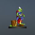 Preview07.jpg Thor Frog - Marvel 3D print model