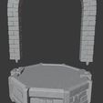 Untitled-8.jpg AC DC Hells Bells whith base 3D print model