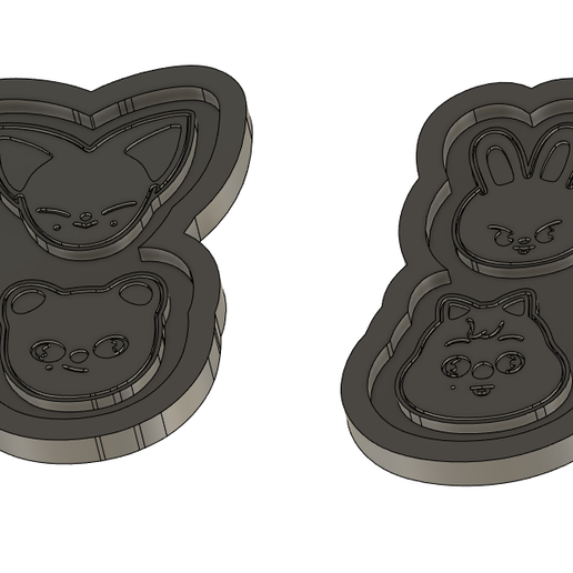 skzoo モールド SKZOO characters silicone mold / stray kids characters