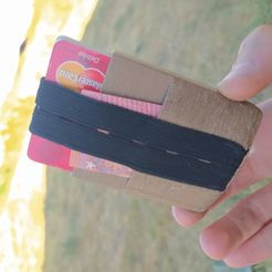 IMG_20200819_194623.jpg Free STL file Wood Slim Wallet・Model to download and 3D print