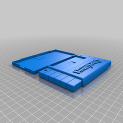SNES_2.5_HDD_Case.png Free 3D file 2.5" SNES HDD Case・3D print model to download