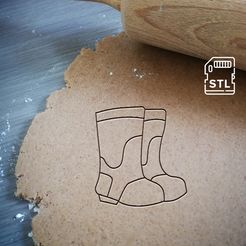 cowboy boots_etsy.jpg Cowboy Boots Cookie Cutter