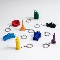 IMG_0096 copia 2.jpg STL file City Keys・3D printing model to download