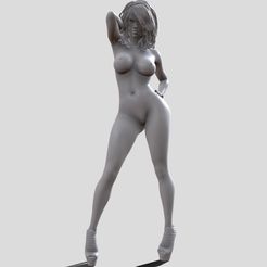 1-(8).jpg Файл STL Женская фигура голая・3D модель для печати скачать, Altair3D