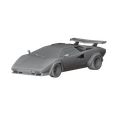 0001.png Lamborghini Countach 3D Print Ready