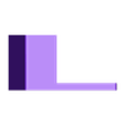 LEDStand-End.STL LED Strip Stand (LED wide 10 mm)