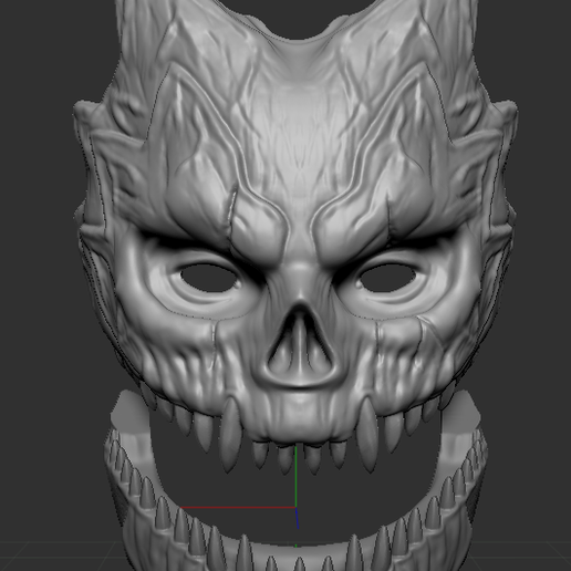 👾 Kaiju no. 8 Mask PRINTABLE・Free STL File for 3D printing・Cults