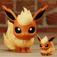 flareon12.png Eeveelutions Chibi Fanart 19+ models Pokemon