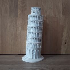 20200212_104004.jpg Download STL file Leaning Tower of Pisa • 3D printer design, Chrisibub