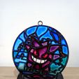 IMG_MIX2S_20230313_153756.jpg Gengar Stained Glass (Pokémon)