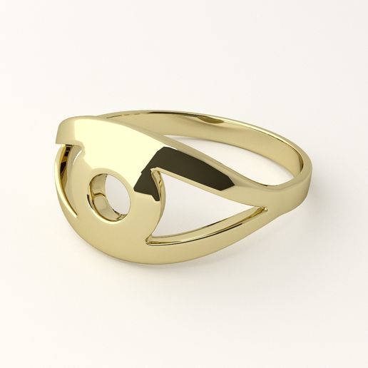 Eye ring 3D model