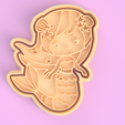 Sirena-2.png Mermaid cookie cutters / cookie cutters mermaid