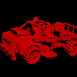 rukky1.png Archivo STL gratuito Orc Ladz en Rowdy Critter Wagon・Objeto para descargar e imprimir en 3D