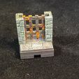 portcullis-door-on-frame.jpg terrain, tile, rpg, 28 mm, d&d, Dungeon set 1 (Quick tiling system)