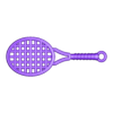 Raqueta Tenis.stl Tennis racket - Tennis racket