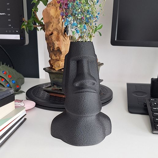 4.jpg Moai Statue Vase - A Stylish Easter Island Moai Statue Vase