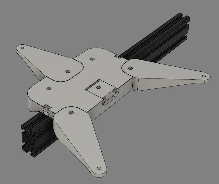 Download free STL file Tevo Tarantula 3 wheels bed support • 3D