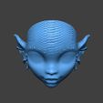 Front-Head-Part-with-Mermaid-Ears-for-BJD-Doll-5.jpg Parte frontal da cabeça com orelhas de sereia para boneca BJD