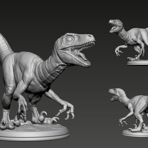 🦖 Raptor Dinosaur・ STL File for ・Cults