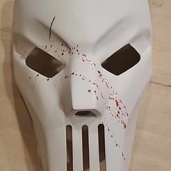 Máscara estilo TMNT Movie 1990 Casey Jones. Tartarugas ninja