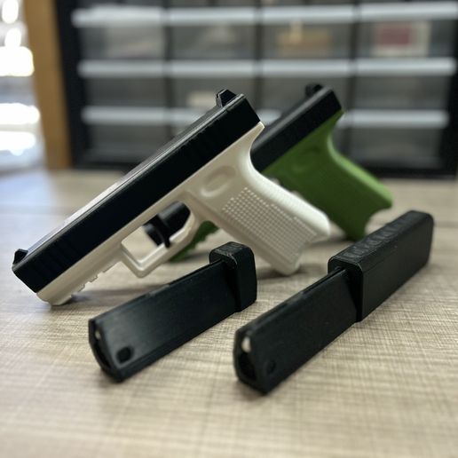 IMG_9118.jpeg 3D Printed Semi-Auto Airsoft Pistol -The Pudding- No Gas needed, No Batteries needed