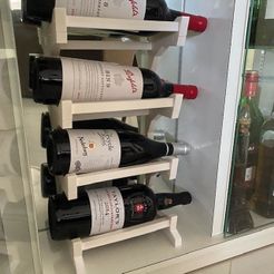 Wine Holder.jpg Файл GCODE Wine Rack・3D-печатная модель для загрузки