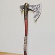 127908331_10224446707214303_1810459066064937420_o.jpg weapon Kratos - Leviathan Axe - God of war 2018 for cosplay